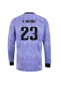 Fotbalové Dres Real Madrid Ferland Mendy #23 Venkovní Oblečení 2022-23 Dlouhý Rukáv